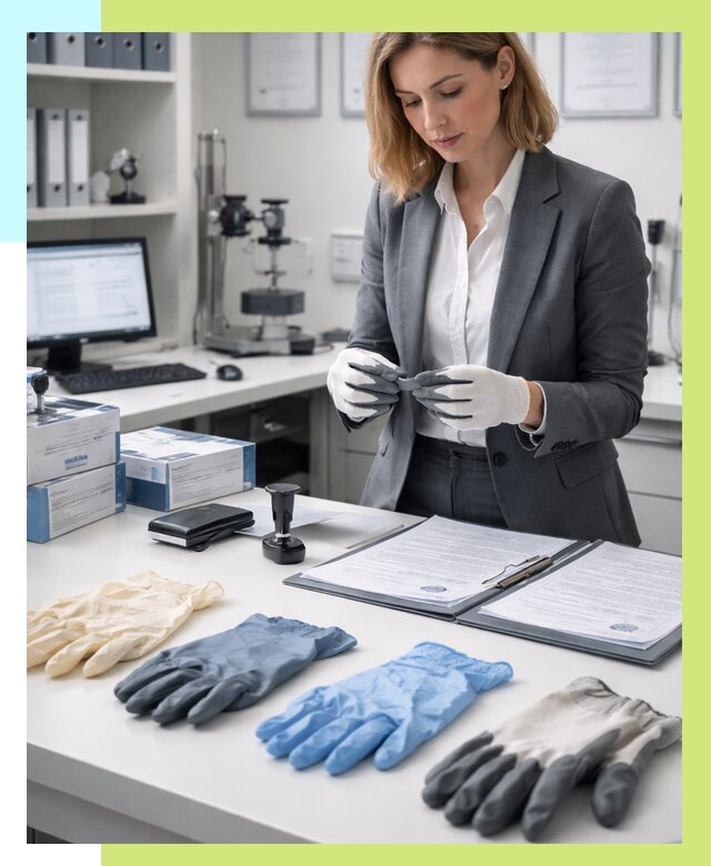 Сертификация перчаток в Мелеузе от 8695 р. | Алешин-Млз