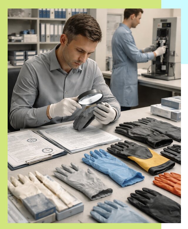 Сертификация перчаток и средств защиты продукции в Мелеузе