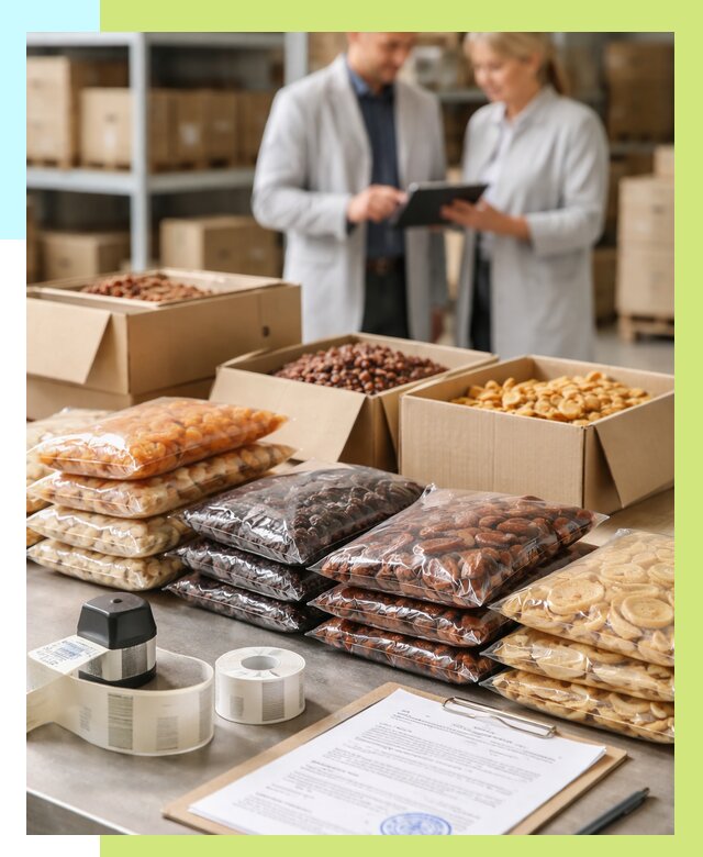 Сертификация сухофруктов в Мелеузе от 12275 р. | Алешин-Млз под ключ