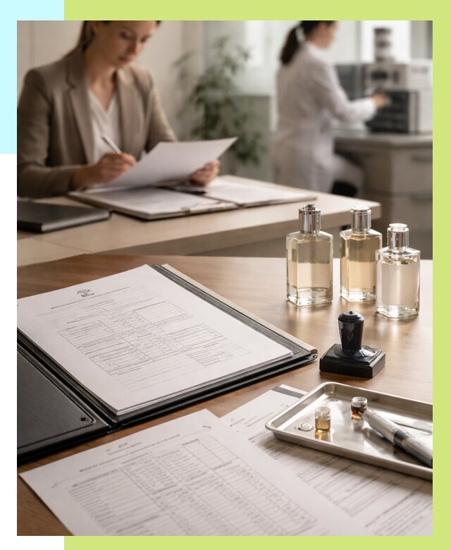 Сертификация парфюмерии в Мелеузе от 15344 р. | Алешин-Млз