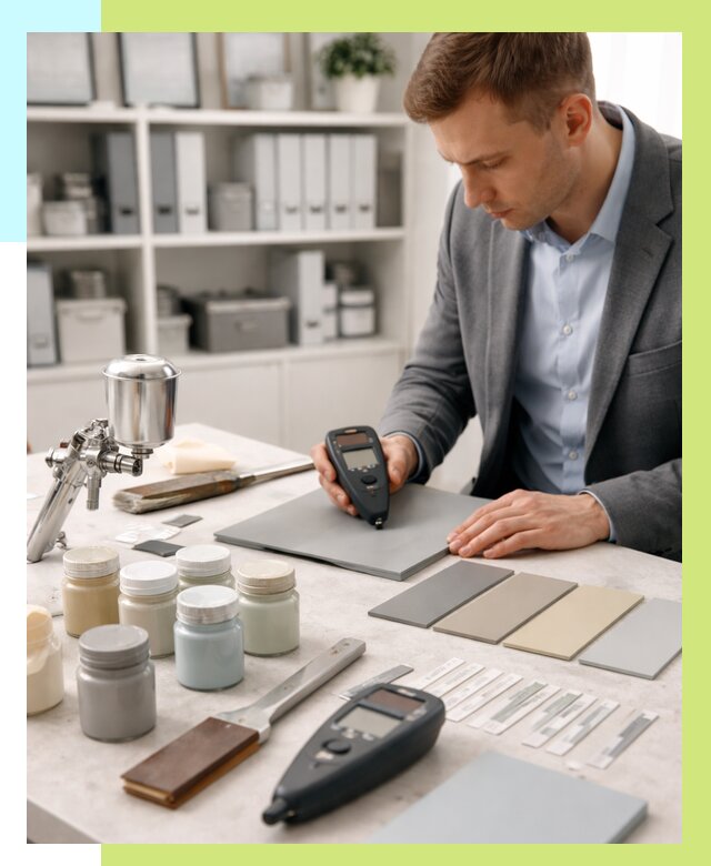 Сертификация краски в Мелеузе от 25573 р. | Алешин-Млз центр