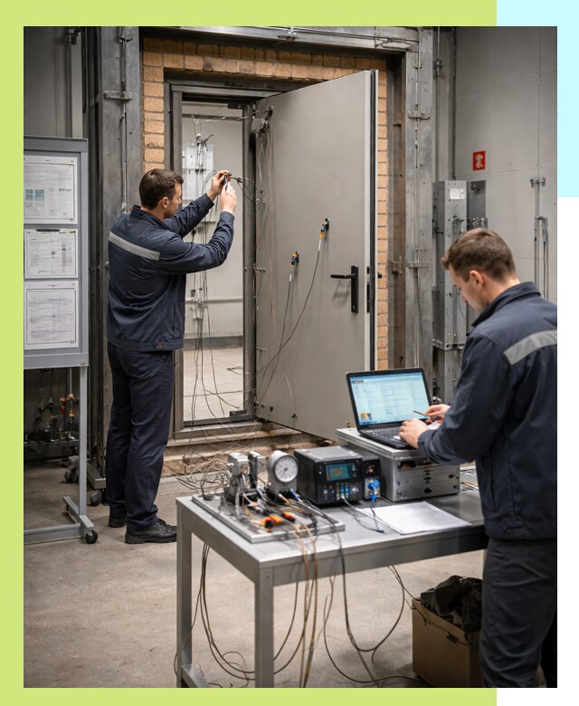 Сертификация противопожарных дверей в Мелеузе по ГОСТ и ТР