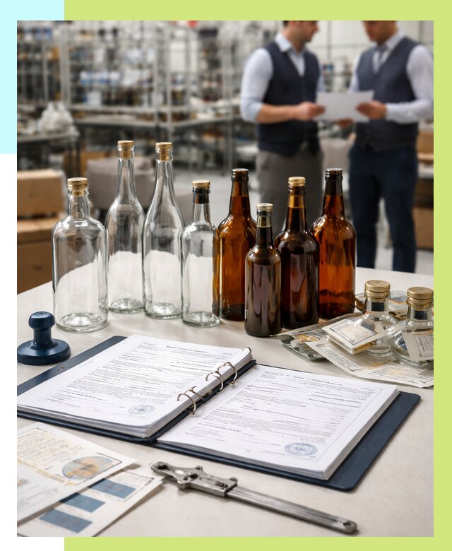 Сертификация стеклянных бутылок в Мелеузе от 25573 р. | Алешин-Млз