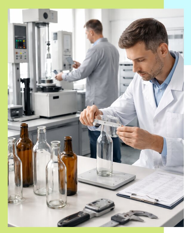 Сертификация стеклянных бутылок и сопутствующей упаковки в Мелеузе