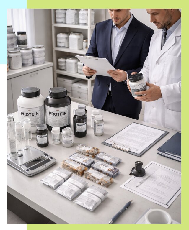 Сертификация спортивного питания в Мелеузе от 15344 р., Алешин-Млз