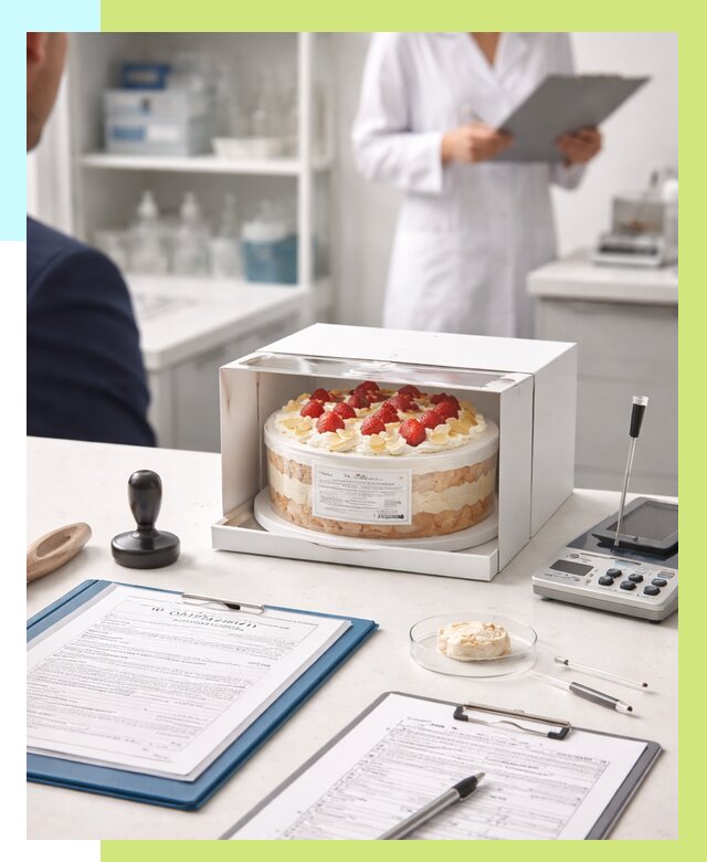 Сертификация тортов в Мелеузе от 9206 р. заказать | Алешин-Млз