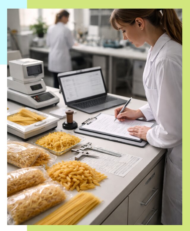Сертификация макаронных изделий в Мелеузе от 15344 р. | Алешин-Млз