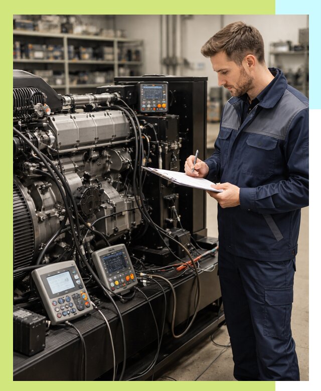 Сертификация дизельных генераторов и их оборудования в Мелеузе