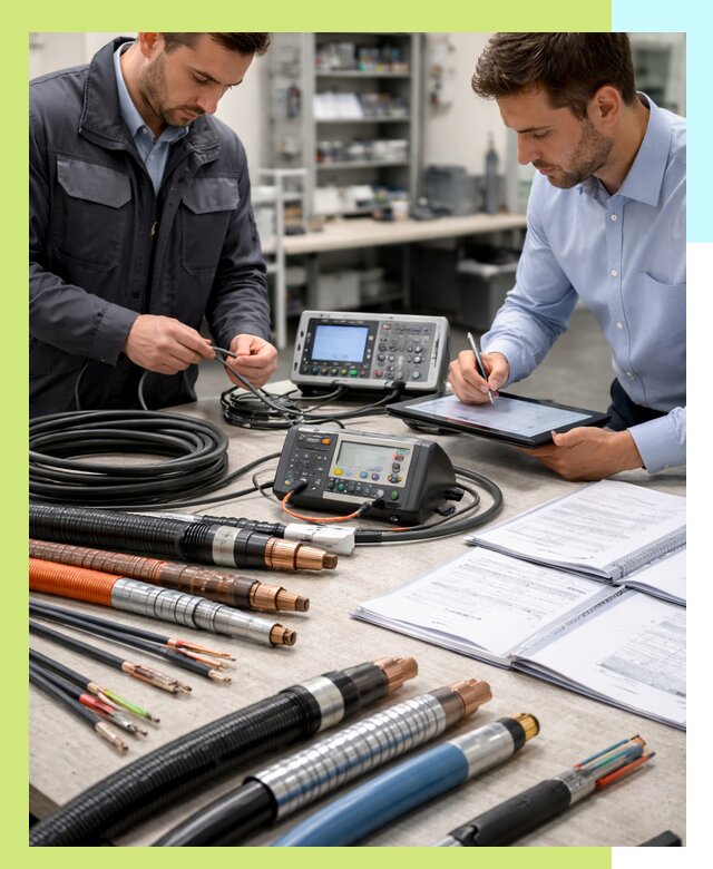 Сертификация кабеля и электропроводки в Мелеузе под ключ