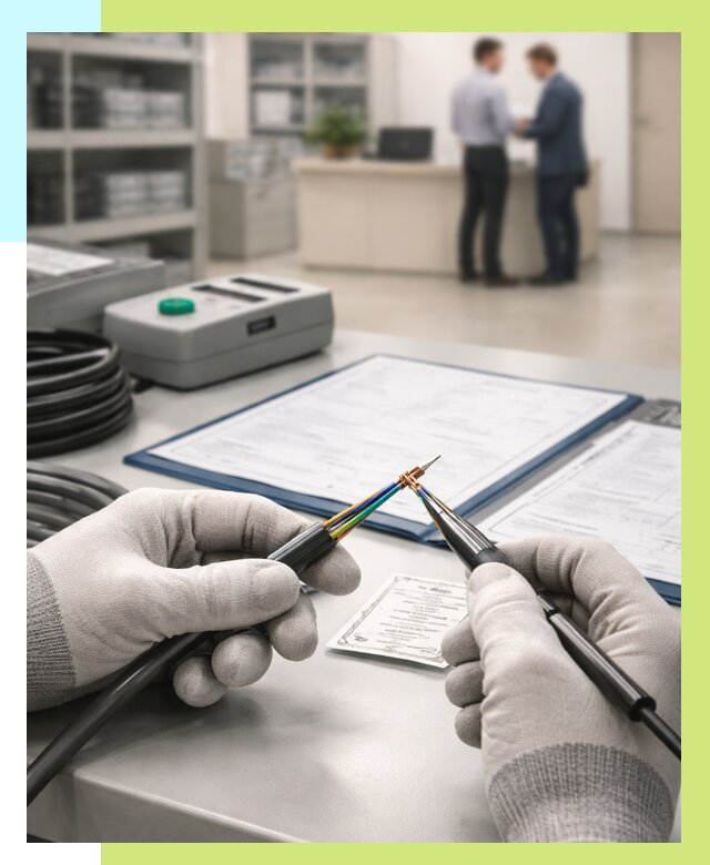 Сертификация провода в Мелеузе от 18412 р. в Алешин-Млз