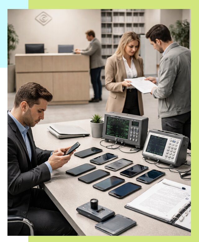 Сертификация телефонов в Мелеузе от 25573 р. под ключ | Алешин-Млз