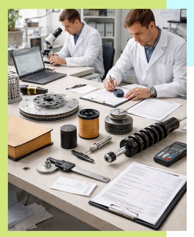 Сертификация автозапчастей и комплектующих в Мелеузе по ГОСТ