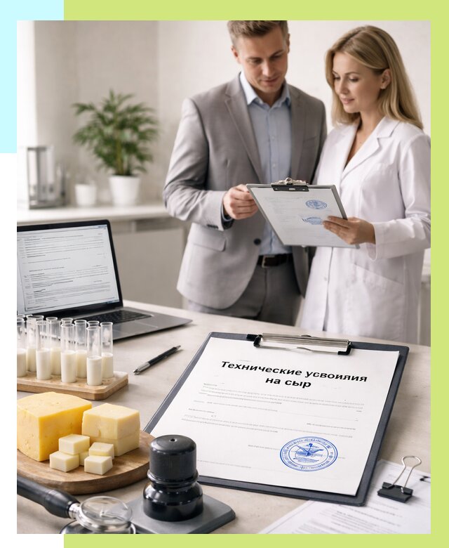 ТУ на сыры в Мелеузе срочно от 12275 р. — оформление | Алешин-Млз