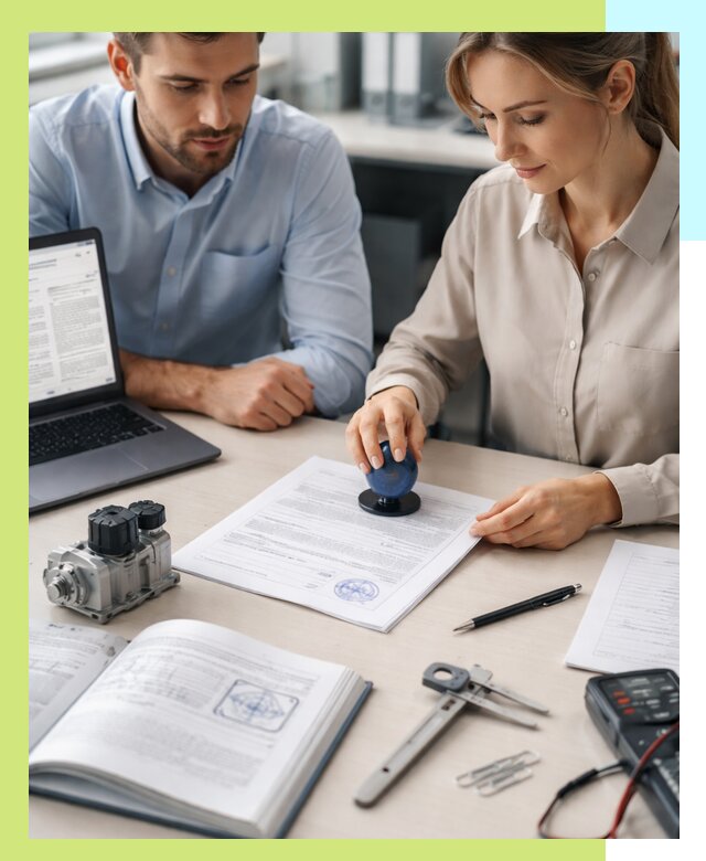 Выдача паспорта изделия и техническая экспертиза продукции в Мелеузе