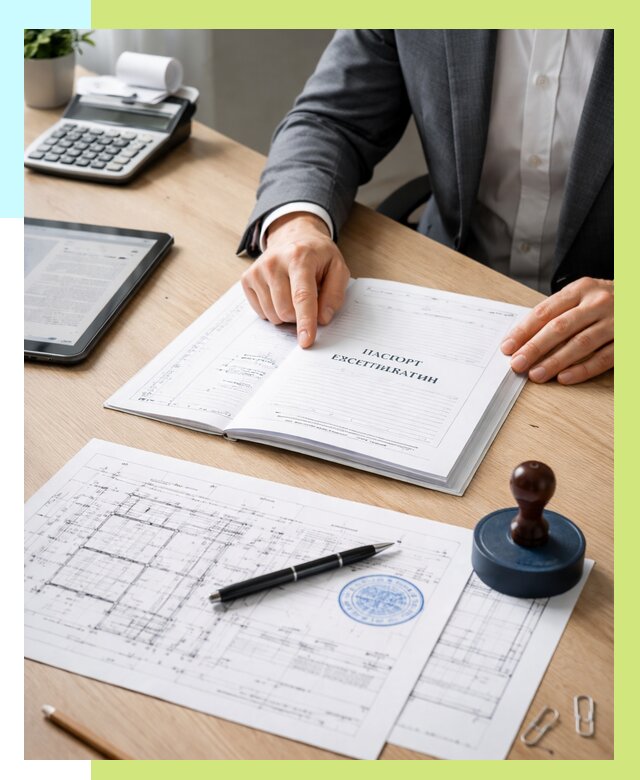 Паспорт эксплуатации в Мелеузе под ключ от 4603 р. Алешин-Млз