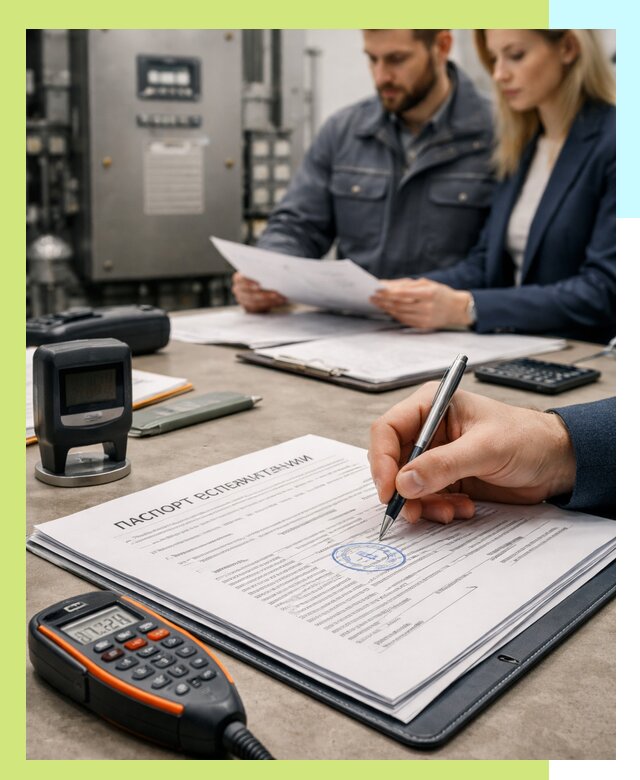 Оформление паспорта эксплуатации оборудования в Мелеузе