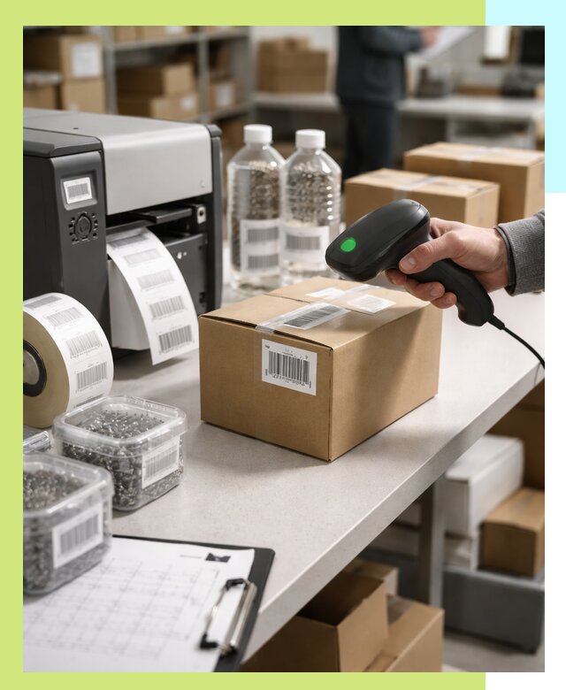 Штрихкодирование продукции и маркировка для продажи в Мелеузе