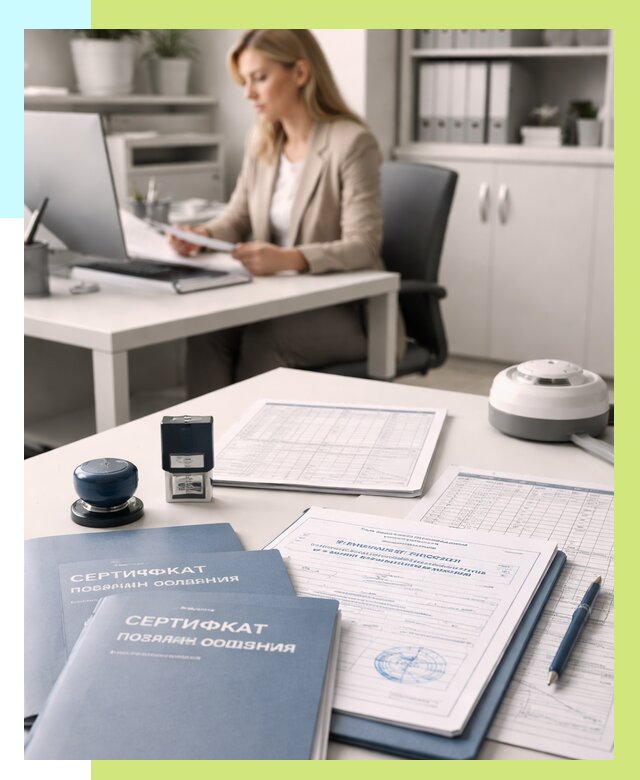 Сертификаты пожарной безопасности в Мелеузе от 15344 р. | Алешин-Млз