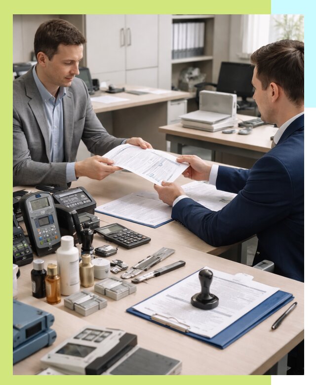 Оформление и получение заключения РЧЦ для оборудования в Мелеузе