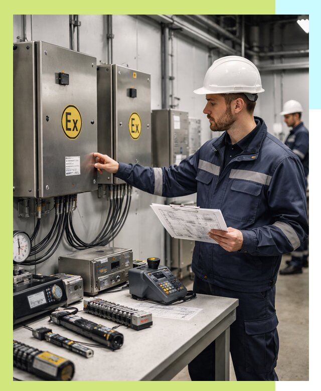 Сертификат взрывозащиты промышленного оборудования в Мелеузе