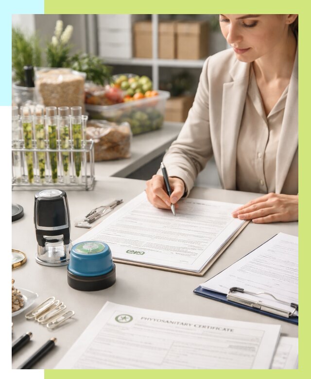 Фитосанитарный сертификат оформить в Мелеузе от 4603 р. | Алешин-Млз