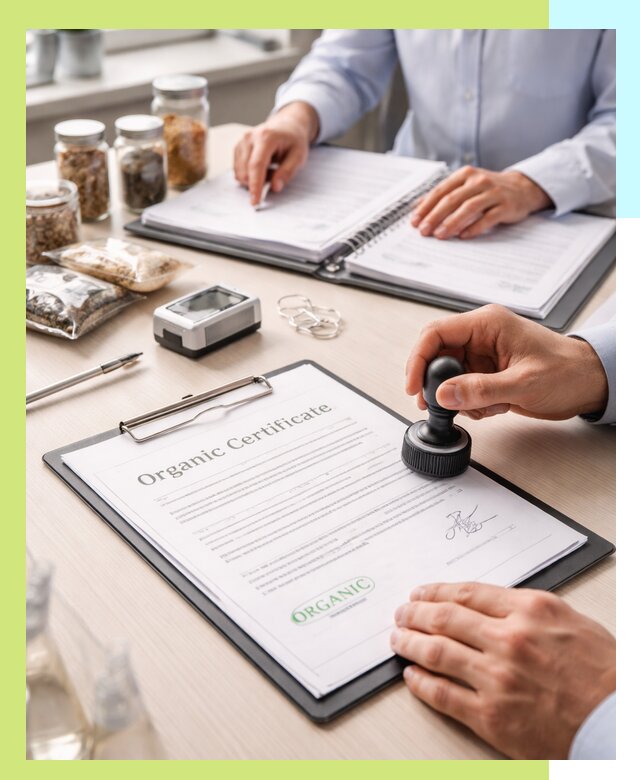 Получение органик сертификата для продукции в Мелеузе