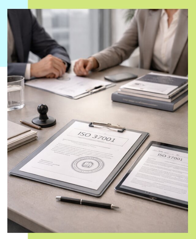 Сертификат ISO 37001 в Мелеузе оформить от 122748 р. Алешин-Млз